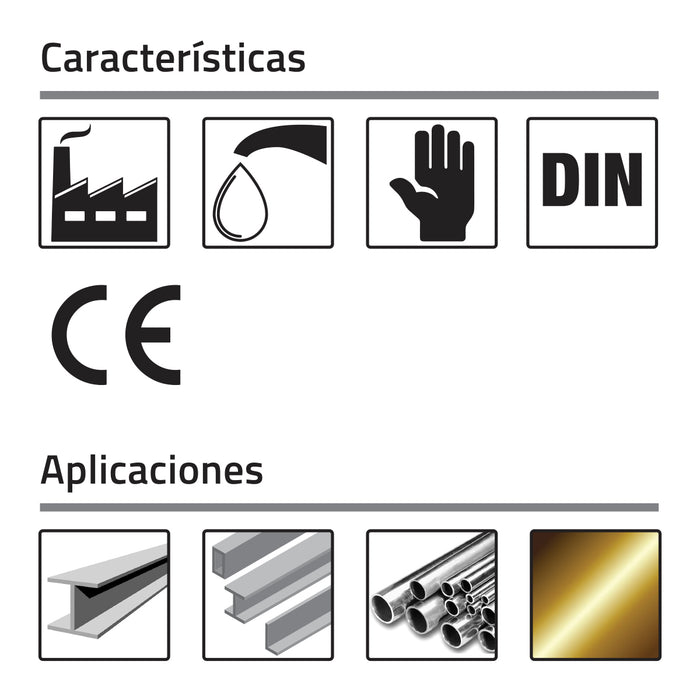 Maneral para insertos milimétricos 3.50mm Chico Inoxidable.GLT®