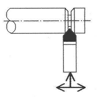 Buril Calzado Ø3/8" Tipo “D”6 Grado C-2 Punta de carburo de tungsteno. GLT ®