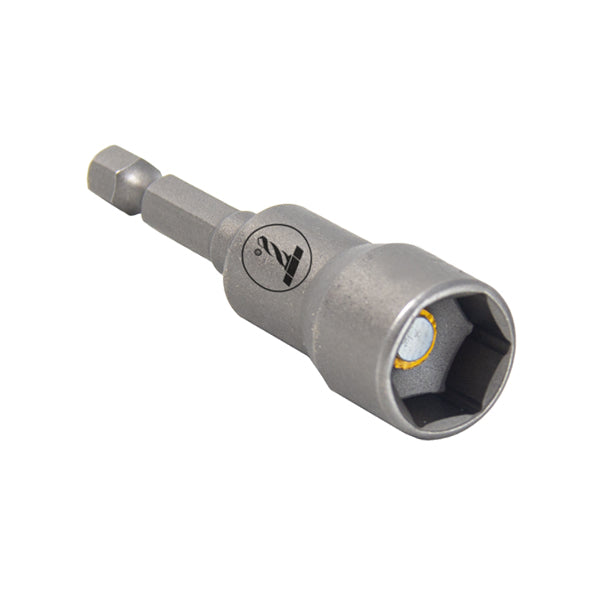 Adaptador Magnético Hexagonal Ø1/2 Zanco Hexagonal 1/4" Para Tornillos punta broca X 65 mm de Longitud. GLT