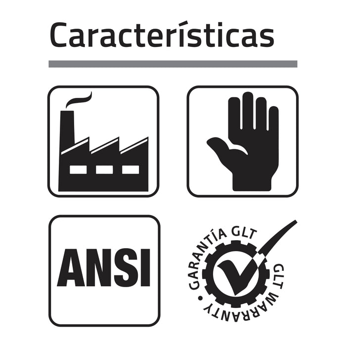 Llave o Maneral en " L " 6 Puntas 1/8 " Hexagonal Allen fraccional. GLT ®