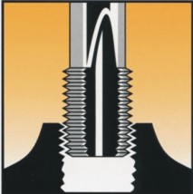 Casquillo ó Inserto Roscado NF 9/16"-18X2,5D Inoxidable.(5pzas) GLT®