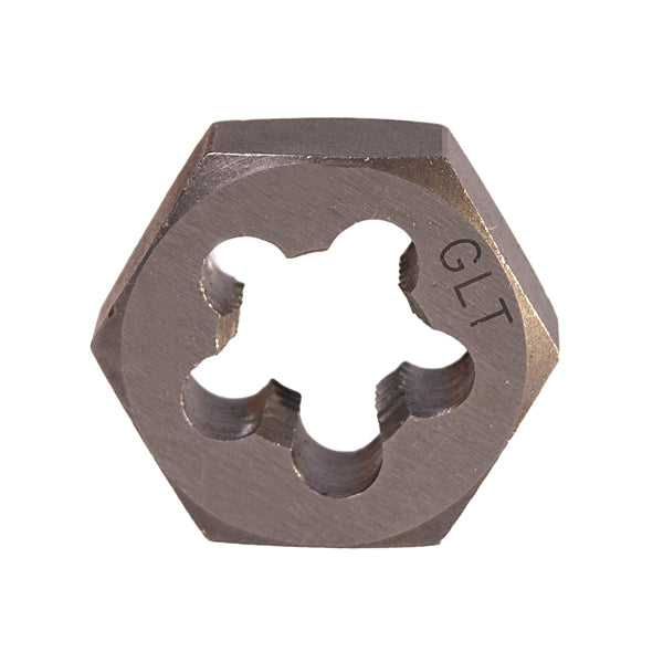 25-420 Dado Hexagonal Sólido Para Roscar 1" Exterior X 1/4-20 NC Acero al Carbón.