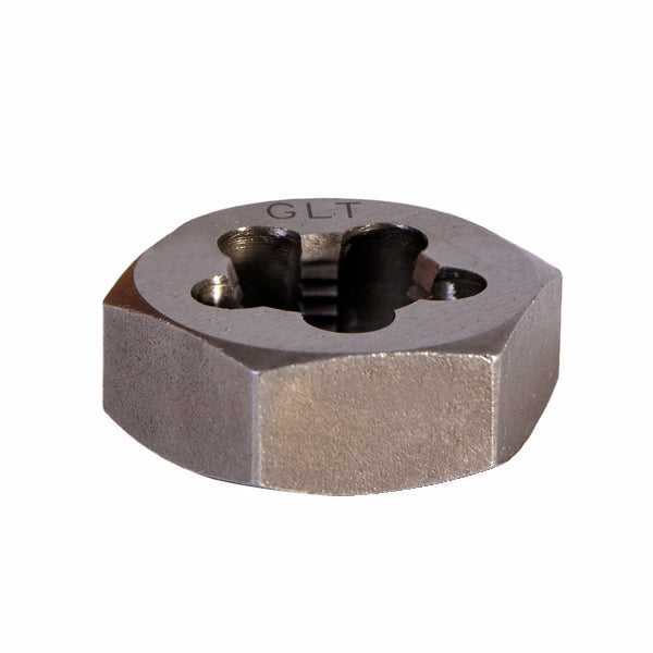 25-424 Dado Hexagonal Sólido Para Roscar 1" Exterior X 3/16-24 NC Acero al Carbón.