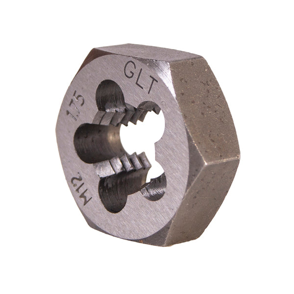 25-722 Dado Hexagonal Sólido Para Roscar 1" Exterior X 05mm Paso 0.80 Acero al Carbón.