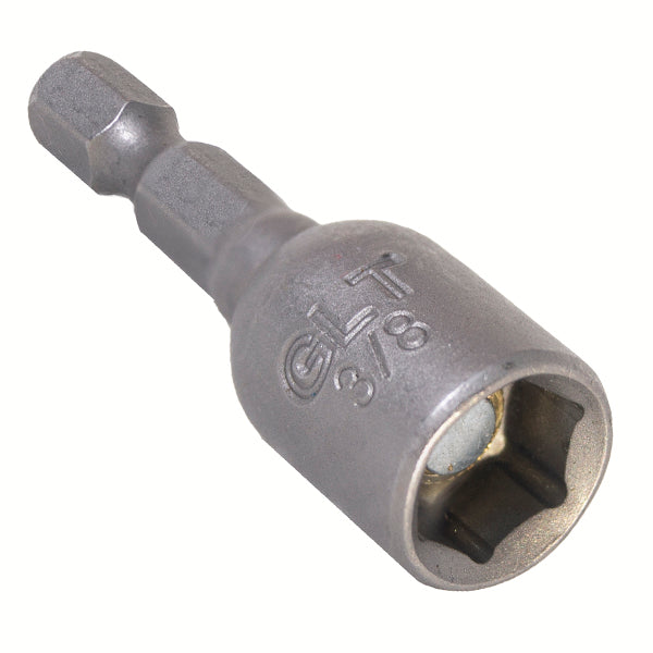 Adaptador Magnético Hexagonal 7/16” Zanco Hexagonal 1/4" Para Tornillos punta broca X 65 mm de Longitud. GLT ®