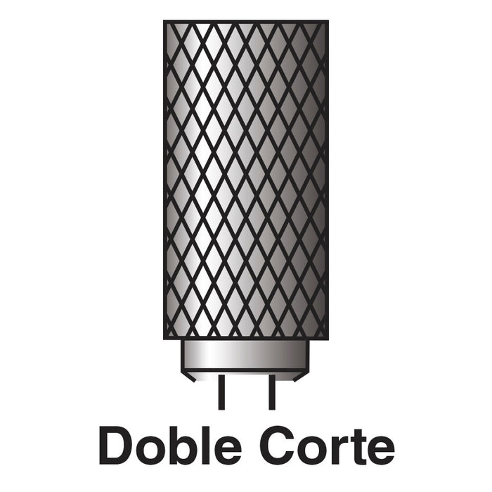 29-111 Lima Rotativa SD-51 Corte Doble DC6,35mmXLC6,35mmXLT44.45mm Zanco 3mm Carburo de Tungsteno.