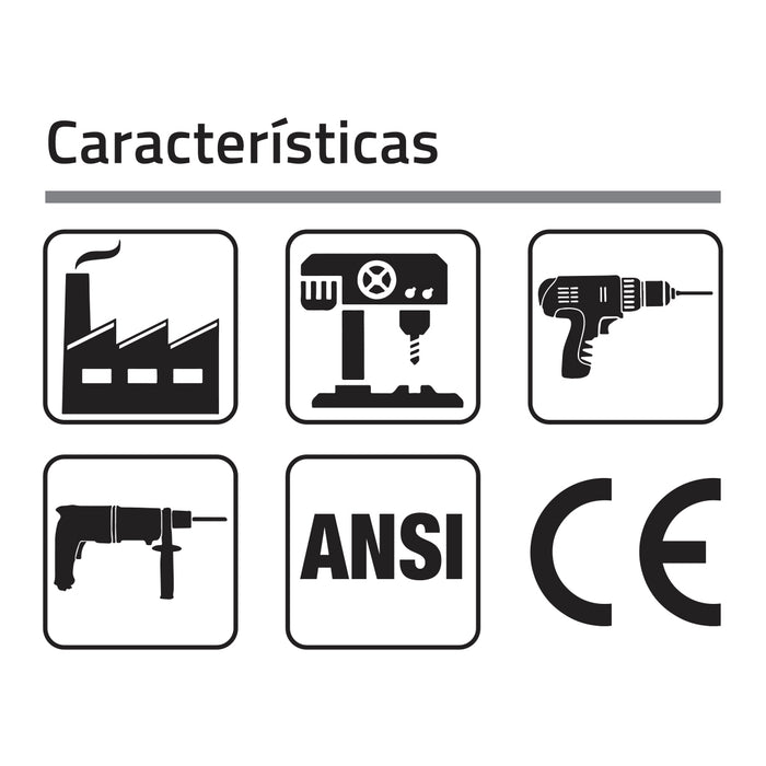 Llave "T"  1/2" y 5/8" Piloto 5/16" Para Chucks o Broquero de Taladros Portátiles y de Mesa. GLT®